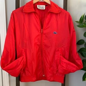 Vintage Izod Lacoste windbreaker jacket